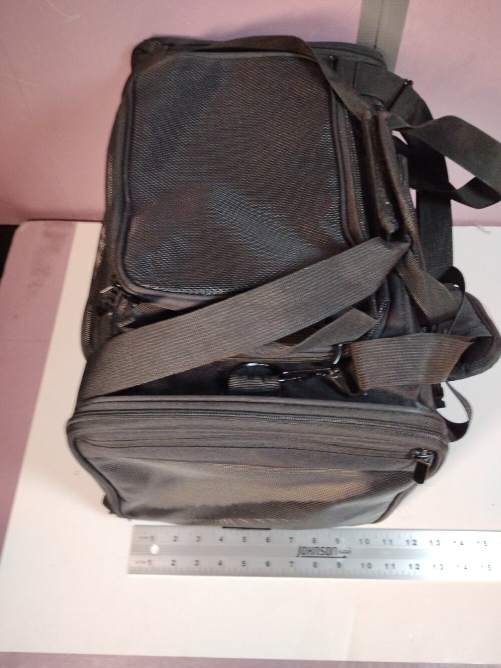 Henkelion Small/Medium Pet Carrier - Black - Picture 4 of 6